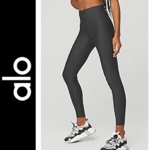 ALO Yoga Dark Gray Airlift Full Length Leggings (small)